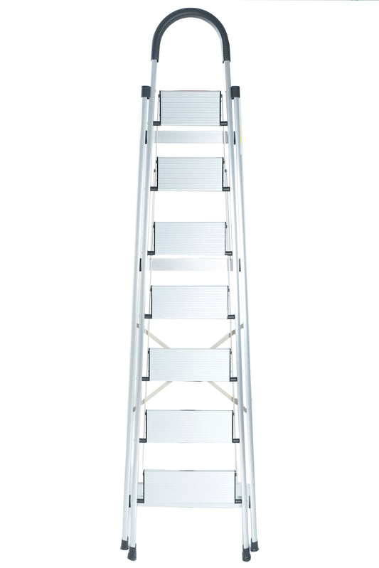 MARK TOOLS Huishoudtrap Keukentrap - 7 Treden - Max werkhoogte: 3.40 meter - Anti-Slip
